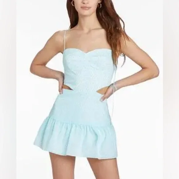 Amanda Uprichard | Dresses | Amanda Uprichard Light Blue Dress | Poshmark